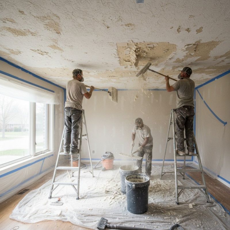Local Ceiling Demolition Service pros at work
